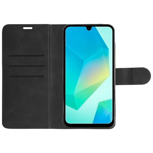 Just in Case Amovível Pu-Couro Book Capa Preto Samsung Galaxy A36 5G/A56 5G