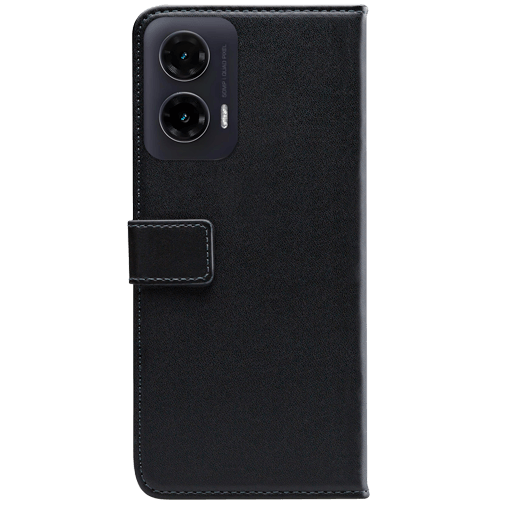 Mobilize Pu-Couro Book Capa Preto Motorola Moto G35 5G