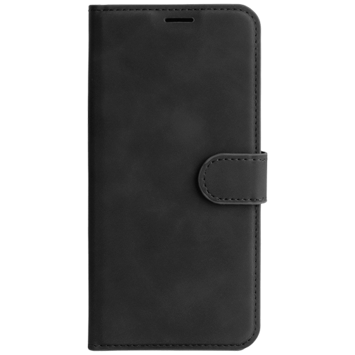 Just in Case PU-Couro Book Capa Preto Samsung Galaxy S25
