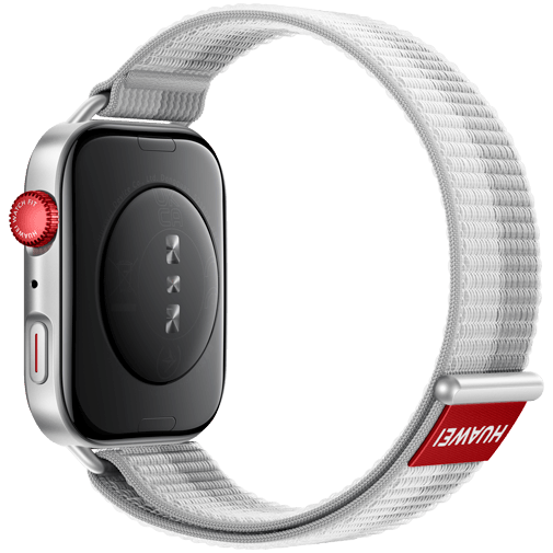 Huawei Watch Fit 4 Prata (Bracelete De Nylon Cinzenta)
