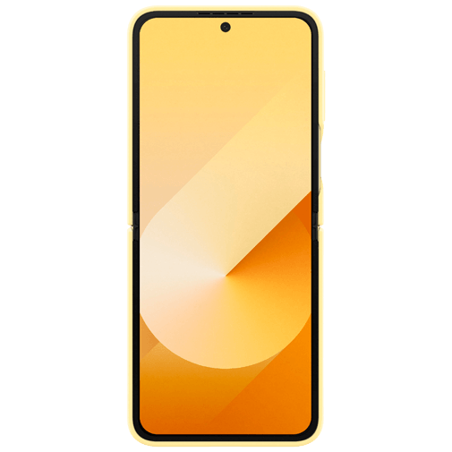 Samsung Silicone Back Cover com Anel Amarelo Samsung Galaxy Z Flip 6