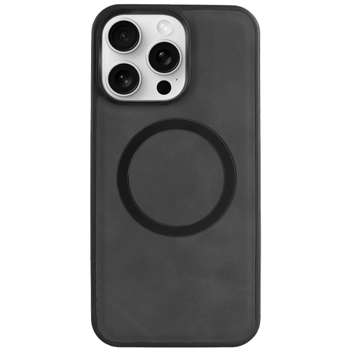 Just in Case Uitneembare Pu-Couro Book Capa Preto Apple iPhone 15 Pro