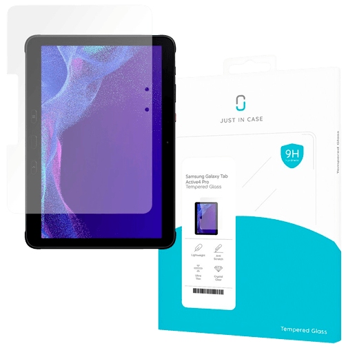 Just in Case Protector De Ecrã Transparente De Vidro Temperado Samsung Galaxy Tab Active4 Pro/Active5 Pro