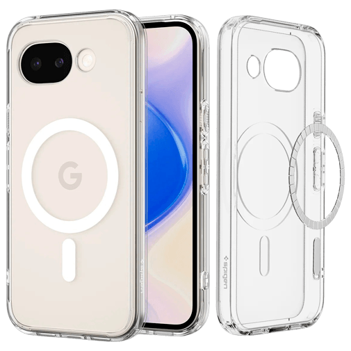 Spigen Ultra Hybrid MagFit Back Cover Transparente/Branco Google Pixel 10a