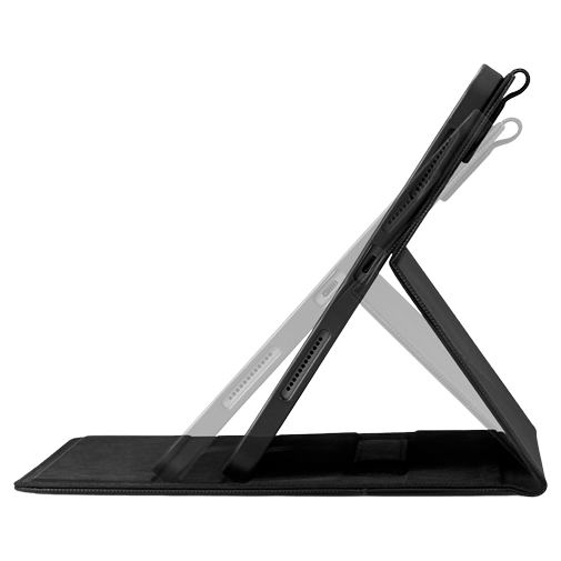 Spigen Liquid Air Folio PC Book Capa Preto Apple iPad Air 2020/2022/2024 11/2025 11/2026 11