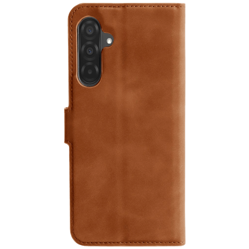 Just in Case PU-Couro Book Capa Castanho Samsung Galaxy A57 5G