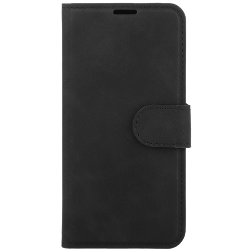 Just in Case PU-Couro Book Capa Preto Apple iPhone 16e/17e