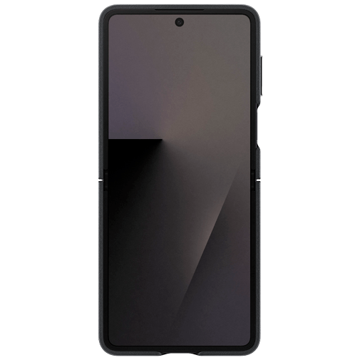 Samsung Kindsuit PU-Couro Back Cover Preto Samsung Galaxy Z Flip 7