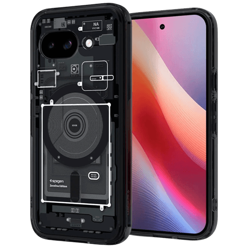 Spigen Ultra Hybrid Magfit Zero One TPU Back Cover Preto Google Pixel 9a