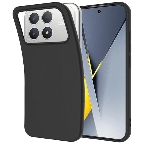 Just in Case TPU Back Cover Preto POCO F8 Pro