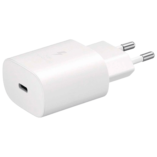 Samsung Carregador Rápido USB-C 25W + Cabo USB-C EP-TA800 Branco