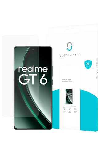 Just in Case Protector De Ecrã Transparente De Vidro Temperado Realme GT 6