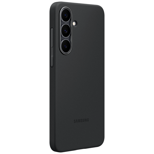 Samsung Silicone Back Cover Preto Samsung Galaxy S25 FE