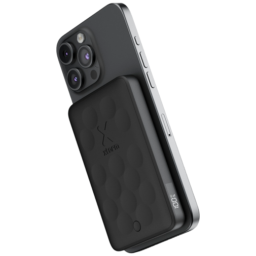 Xtorm Magnetic USB-C Carregador Rápido Sem Fios Power Bank 5.000mAh Preto