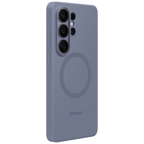 Samsung Silicone Back Cover Púrpura Magnético Samsung Galaxy S26 Ultra