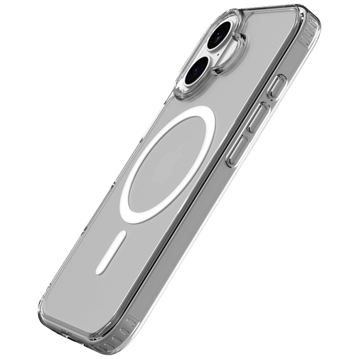 Just in Case Military Grade Plástico Back Cover Transparente Magnético Apple iPhone 17