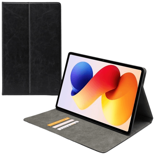 Mobilize Premium Folio PU-Couro Book Capa Preto Xiaomi Redmi Pad 2 Pro