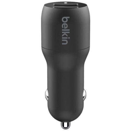 Belkin Boost Carregador de Automóvel Rápido Dual USB 12W Preto
