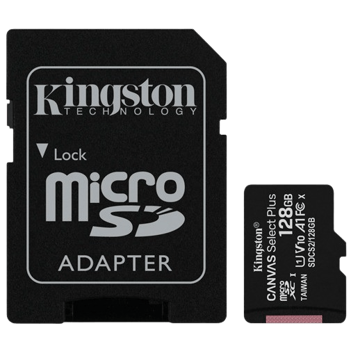 Kingston Canvas Select Plus microSDXC 128GB + Adaptador SD