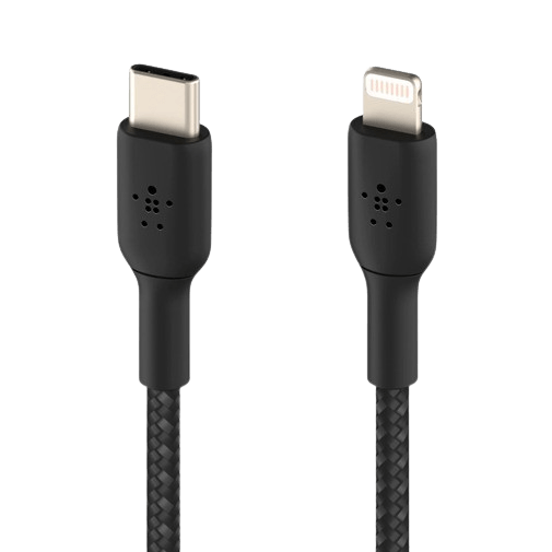 Belkin Boost Charge Lightning – USB-C Cabo Braided 2 Metros Preto