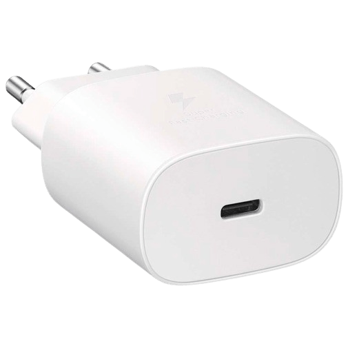 Samsung Carregador Rápido USB-C 25W + Cabo USB-C EP-TA800 Branco