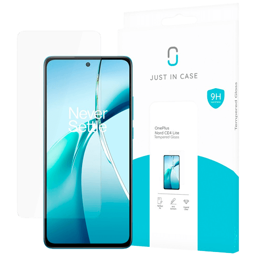 Just in Case Vidro Temperado Edge To Edge Protetor De Ecrã OnePlus Nord CE4 Lite