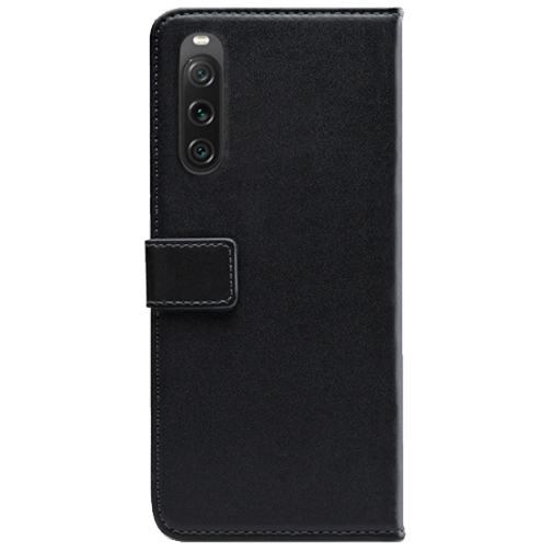 Mobilize Pu-Couro Book Capa Preto Sony Xperia 10 V