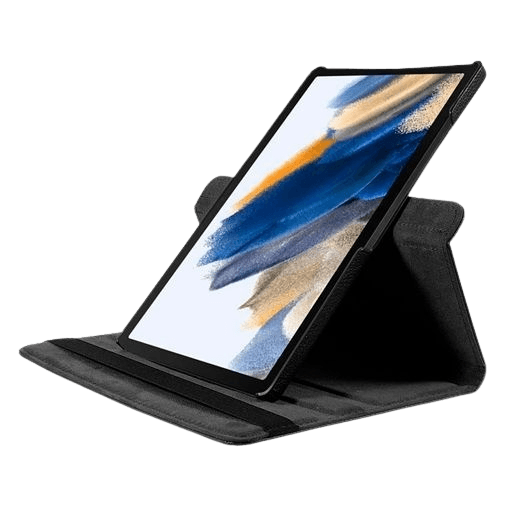 Just in Case Pu-Couro Rotating 360 Book Capa Preto Samsung Galaxy Tab A8