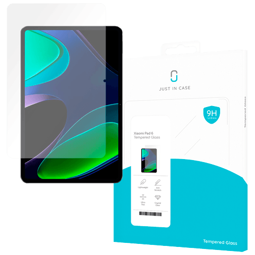Just in Case Protector De Ecrã Transparente De Vidro Temperado Xiaomi Pad 6