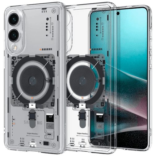 Spigen Ultra Hybrid MagFit Neo One TPU Back Cover Transparente Samsung Galaxy S25 Edge
