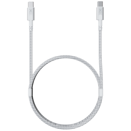 Xtorm Gan Ultra USB 3-USB-C Carregador Rápido 140W Branco + Adaptador + USB-C Cabo