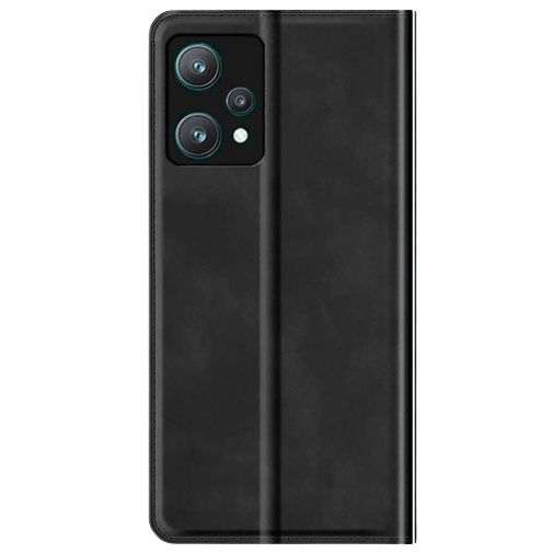 Just in Case Book Case Couro-PU Preto Realme 9 Pro