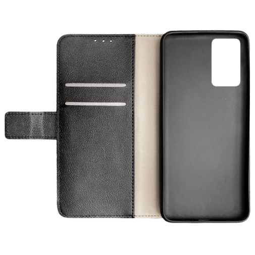 Just in Case Book Case Couro-PU Preto OPPO A96