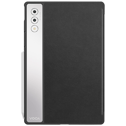 Just in Case PU-Couro Book Capa Preto Lenovo Yoga Tab Plus