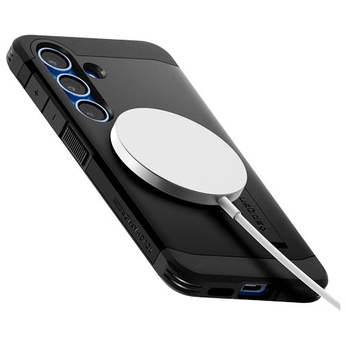 Spigen Tough Armor Magfit TPU Back Cover Preto Samsung Galaxy S25
