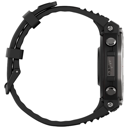Amazfit T-Rex 3 Cinzento (Correia De Silicone Preta)