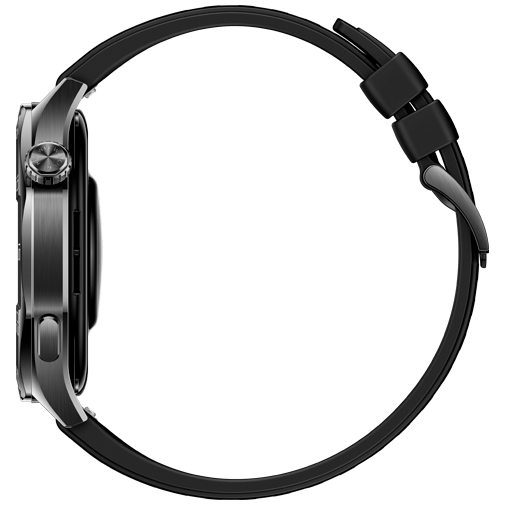 Huawei Watch GT 5 46mm Preto (Bracelete De Borracha Preta)