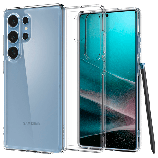 Spigen Ultra Hybrid TPU Back Cover Transparente Samsung Galaxy S25 Ultra
