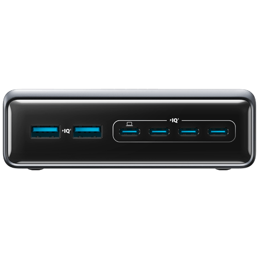 Anker Prime 6-In-1 Carregador Rápido 200W Preto