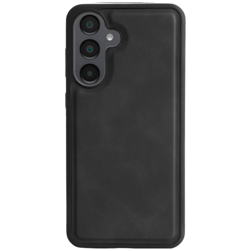 Just in Case Amovível Pu-Couro Book Capa Preto Samsung Galaxy S25