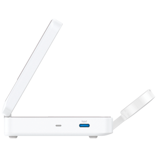 Anker MagGo 3-In-1 Foldable Carregador Sem Fios 15W Branco