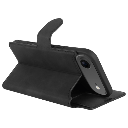 Just in Case PU-Couro Premium Book Capa Preto Apple iPhone Air