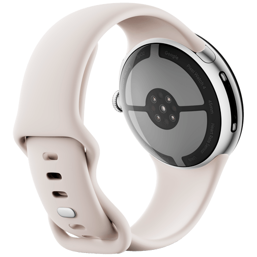 Google Pixel Watch 4 45mm Prata (Bege Correia)