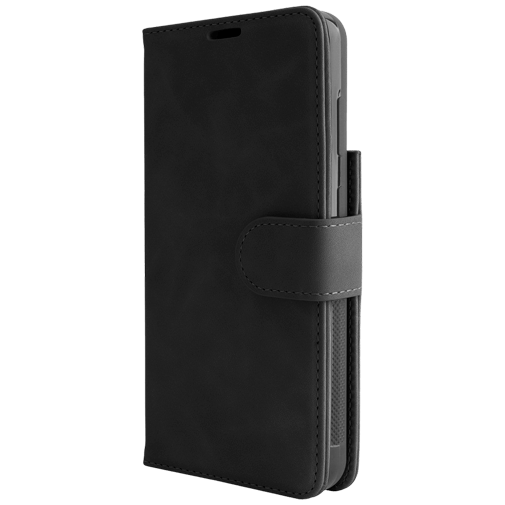 Just in Case Amovível Pu-Couro Book Capa Preto Samsung Galaxy A36 5G/A56 5G