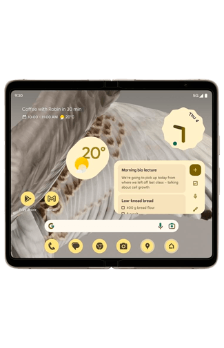 Google Pixel Fold 256GB Bege