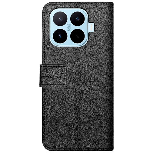 Just in Case PU-Couro Book Capa Preto Xiaomi 17T
