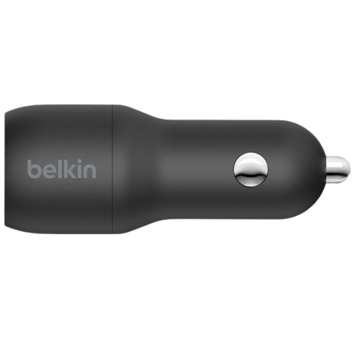 Belkin Boost Carregador de Automóvel Rápido Dual USB 12W Preto