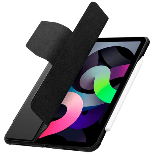 Spigen Ultra Hybrid Pro PC Book Capa Preto Apple iPad Air 2020/2022/2024 11/2025 11/2026 11