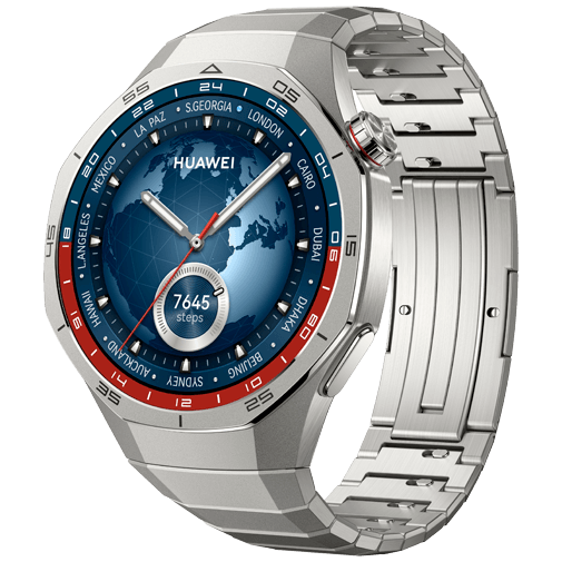 Huawei Watch GT 5 Pro 46mm Prata (Faixa De Metal Prateada)