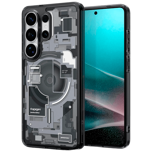 Spigen Ultra Hybrid MagFit Zero One TPU Back Cover Preto Samsung Galaxy S26 Ultra